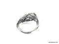Real Juniper Branch Silver Ring, Handmade Minimalist Jewelry, Organic Forest Band, Gift for Health & Resilience, Sterling Silver 925